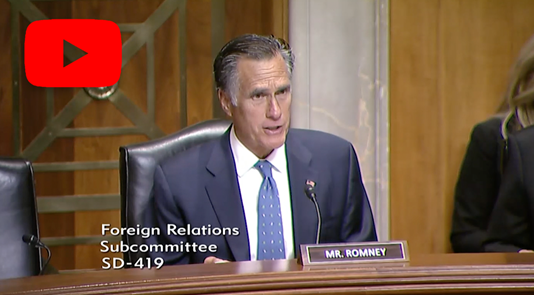 senator romney questions witnesses