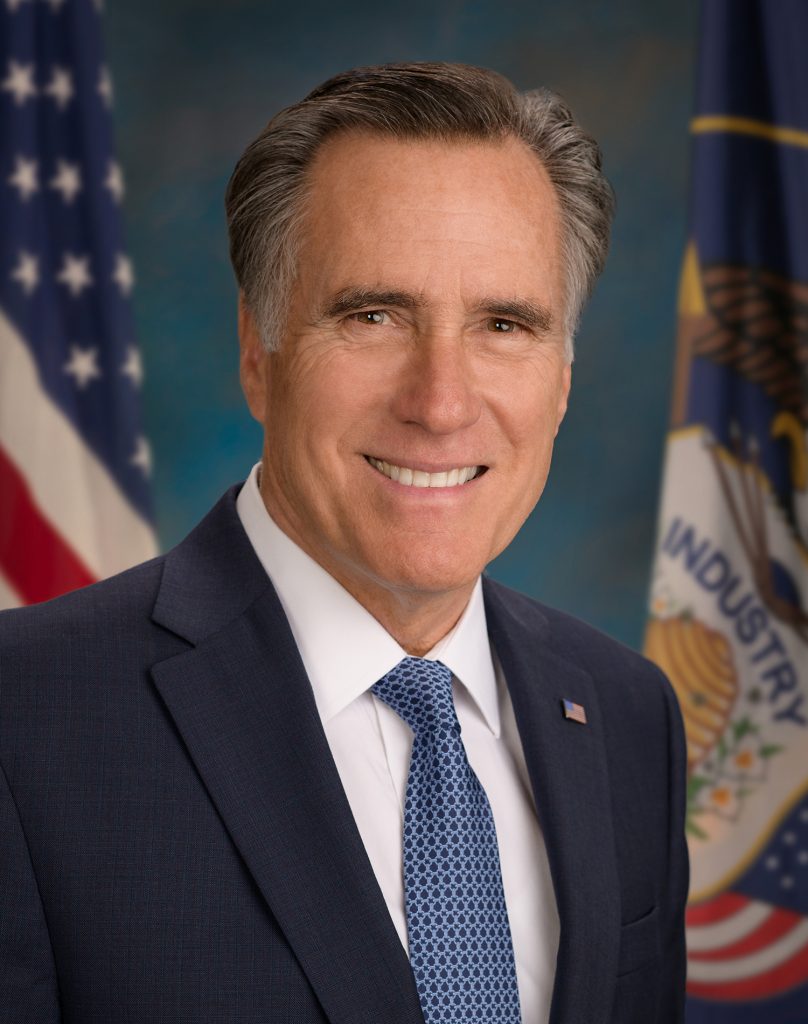 Official Headshot of Mitt Romney